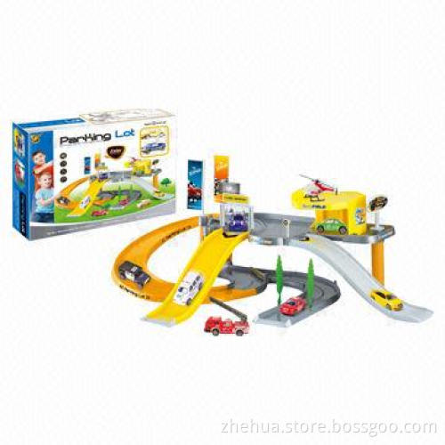 Plastic DIY Building Block/Parking Lot Toy, Sized 57 x 36 x 20cm